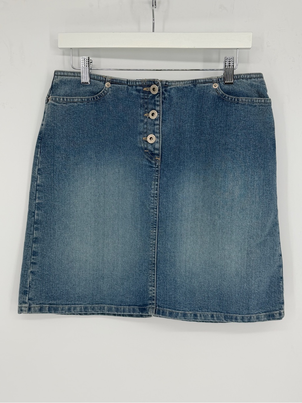 Ann Taylor Loft Jean Denim Skirt